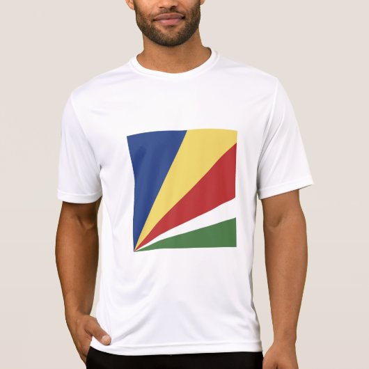 セーシェル国旗 Tシャツ (正面)