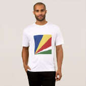 セーシェル国旗 Tシャツ (正面フル)