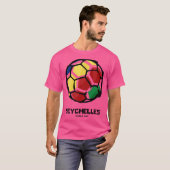 セーシェル国旗 Tシャツ (正面フル)