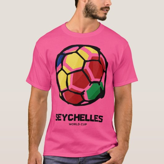 セーシェル国旗 Tシャツ (正面)