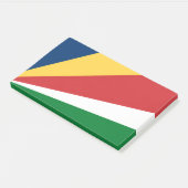 セーシェル色のノート ポストイット (アングル)