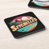 セーシェル諸島インディアン海 コースター (左側)