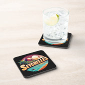 セーシェル諸島インディアン海 コースター (右側)