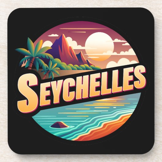 セーシェル諸島インディアン海 コースター (正面)