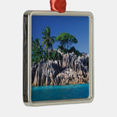 セーシェル。イロットサンピエール(プラスリン近く) メタルオーナメント (右)