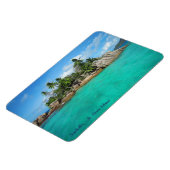 セーシェル，プラスリン – トロピック島 – 写真 マグネット (左側)