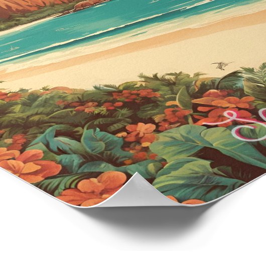 セーシェル ポスター (角)