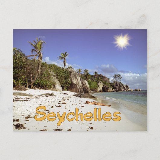 セーシェル ポストカード (正面)