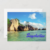 セーシェル ポストカード (正面/裏面)