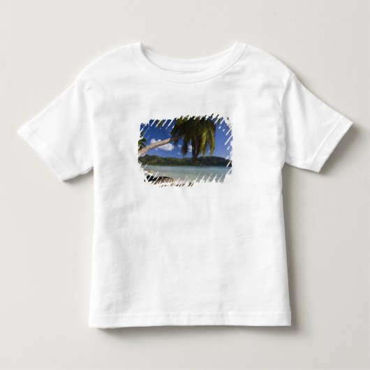 セーシェル、マヘ島、アンス・ア・ラ・ムーシュ トドラーTシャツ (正面)