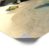 セーシェル、マヘ島、アンセロイヤルビーチ。3 ポスター (角)