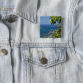 セーシェル、マヘ島。西海岸 缶バッジ (インサイチュ)