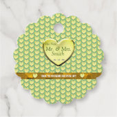 セージありがとうパーティーイベント結婚ズ フェイバータグ (正面)