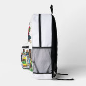 セージが夏のプリントカットソーバッグを見つける プリントバックパック (右)