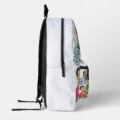 セージが夏のプリントカットソーバッグを見つける プリントバックパック (左)