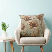 セージさび装飾フローラ クッション (椅子)