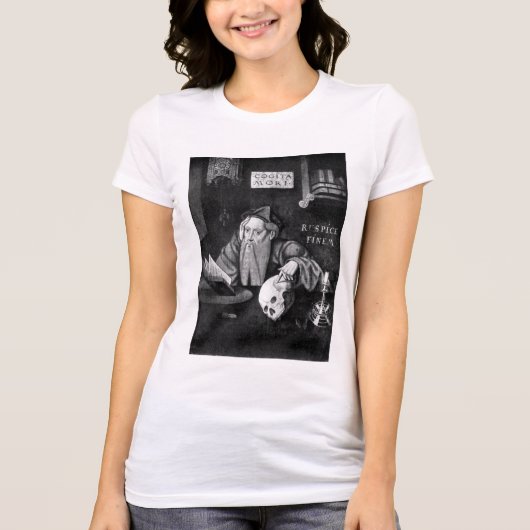 セージとスカルコギタモリ Tシャツ (正面)