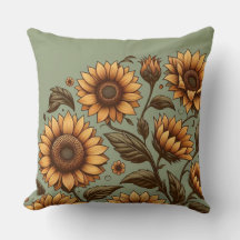 セージとヒマワリ