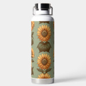 セージとヒマワリII ウォーターボトル (背面)