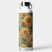 セージとヒマワリII ウォーターボトル (正面)