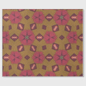 セージとブルゴーニュのクリスマスラッピング紙 ラッピングペーパー (フラット)