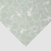 セージに咲くハイビスカスの花 薄葉紙 (詳細)