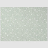 セージに咲くハイビスカスの花 薄葉紙 (正面)