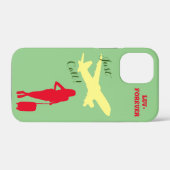 セージに電話 Case-Mate iPhoneケース (裏面 (横))