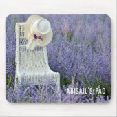 セージのロシアの椅子 マウスパッド (正面)