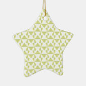 セージの手毬花 セラミックオーナメント (右)