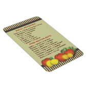 セージの料理マグネット用ハンディキッチンガイド マグネット (右側)