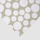 セージの水玉模様 薄葉紙 (詳細)