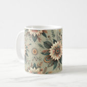 セージの花 コーヒーマグカップ (正面左)
