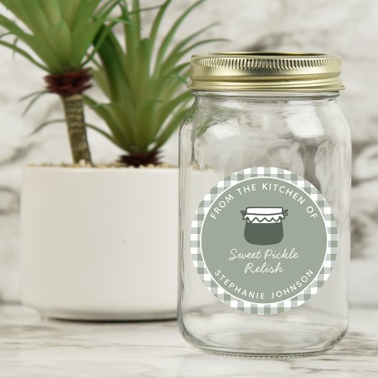 セージの食べ物のキッチンから ラウンドシール