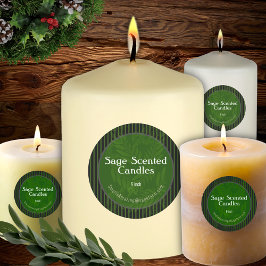 セージの香り ラウンドシール