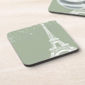 セージエッフェルタワーコルクコースター コースター (左側)