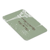 セージエッフェルタワー日付の磁結婚石を保存 マグネット (右側)