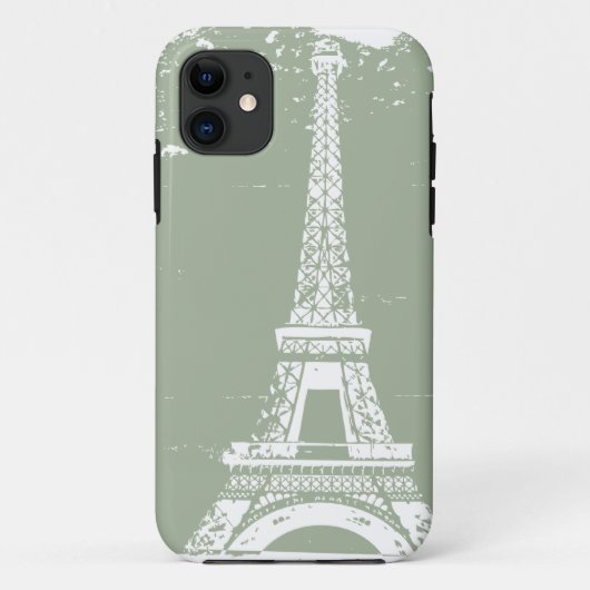 セージエッフェルタワーiphone 5ケース Case-Mate iPhoneケース (裏面)