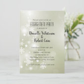 セージエレガントアブストラクト水彩画の雪 (スタンド正面)