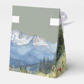 セージエレガントグリーンウォーター結婚カラーマウンテン フェイバーボックス (裏面サイド)