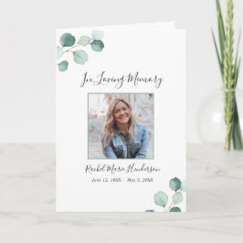 セージエレガントグリーングリーナリーユーカリ葬儀 プログラム