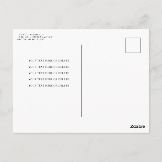 セージエレガントグリーンシルバーグリッターガウンキンセアニェラ ポストカード (裏面)