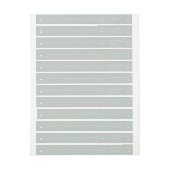 セージエレガントグリーンスターズ周回住所 シール ラップアラウンドラベル (シート)