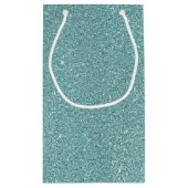 セージエレガントグリーンスパークリーグリッタールック スモールペーパーバッグ (裏面)