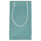 セージエレガントグリーンスパークリーグリッタールック スモールペーパーバッグ (正面)