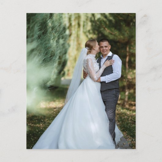 セージエレガントグリーンフローラの予算を結婚設定 チラシ (裏面)