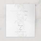 セージエレガントグリーンボタニカル プレイスカード (外部開封)