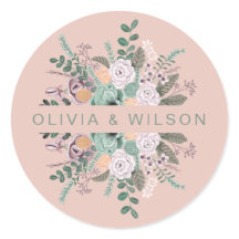 セージエレガントグリーン&赤面植物学フローラクラス