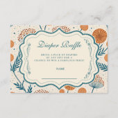 セージオレンジ ボタニカル ディッパー ラッフル エンクロージャーカード (正面)