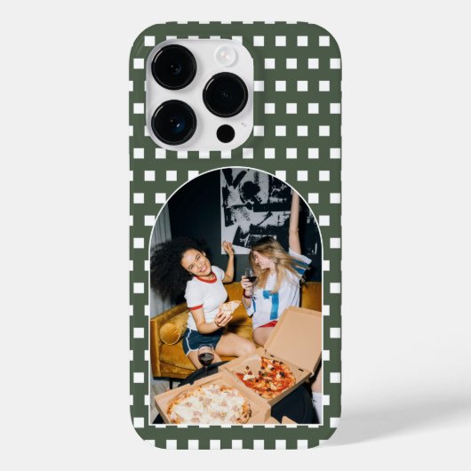 セージカスタムグリーンIphone 14 Proケース Case-Mate iPhoneケース (裏面)